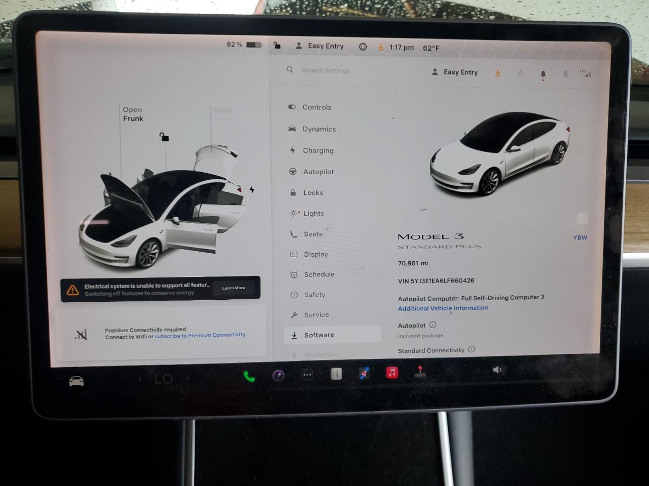 2020 Tesla Model 3 VIN: 5YJ3E1EA6LF660426 Lot: 93241565