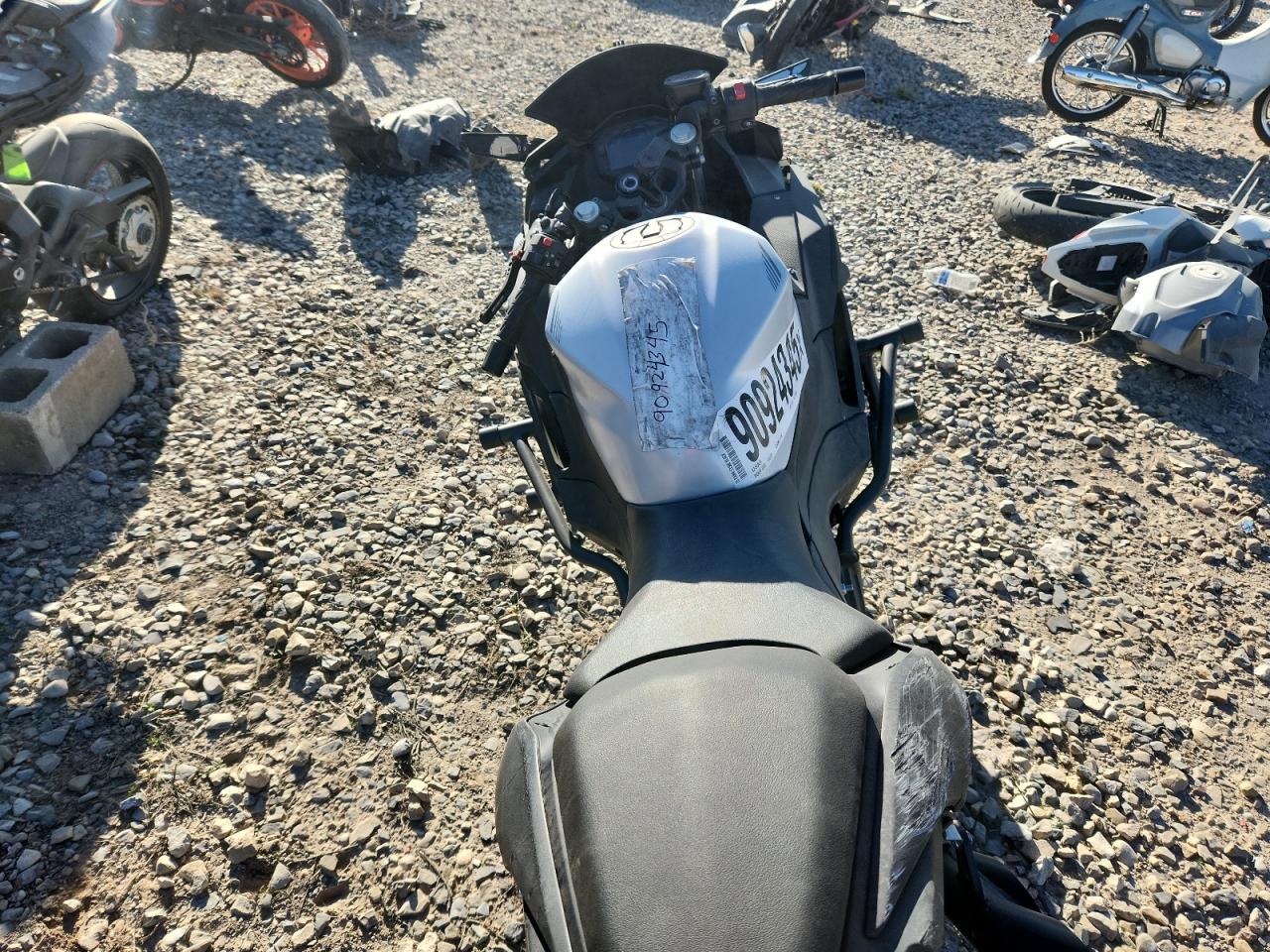 2025 Kawasaki Ex500 VIN: ML5EXGG1XSDA43696 Lot: 90924345