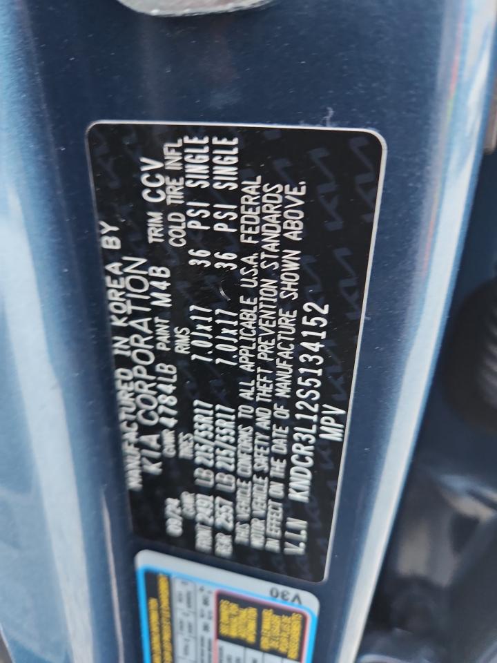 2025 Kia Niro Wind VIN: KNDCR3L12S5134152 Lot: 93313545