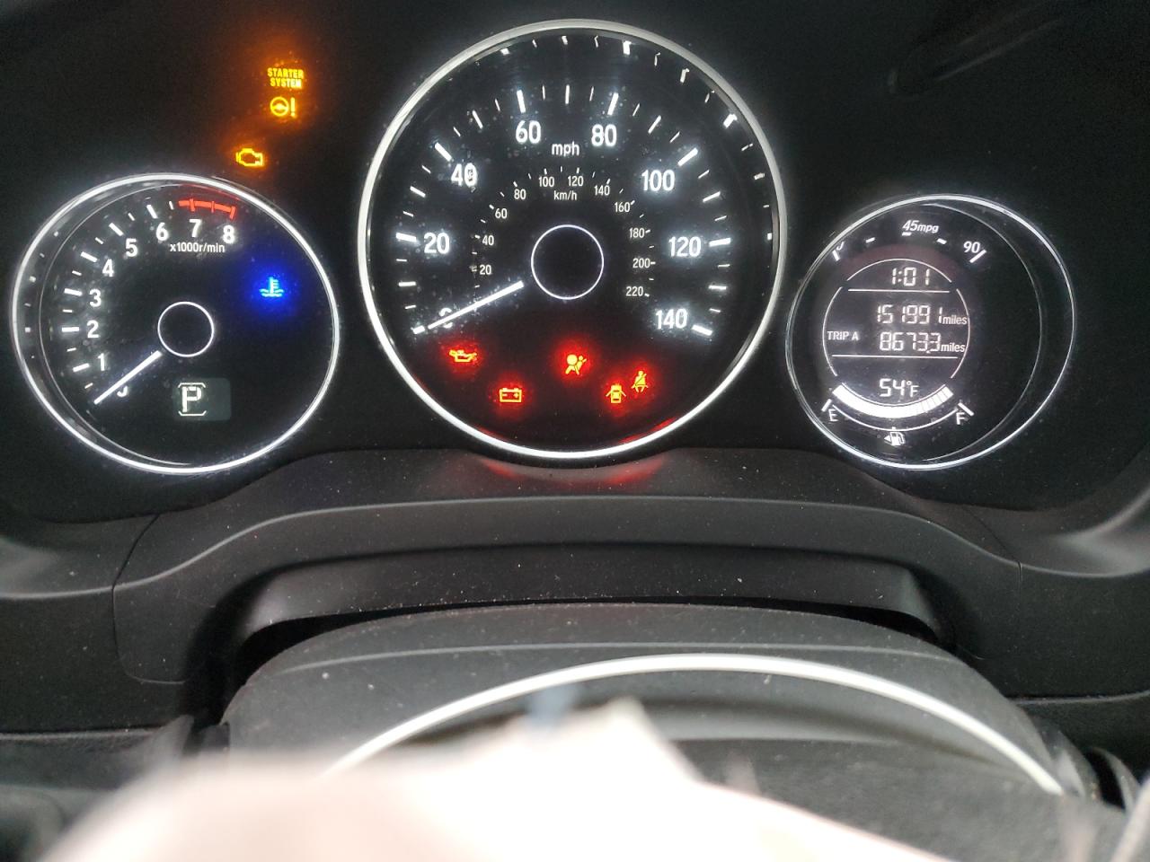 2016 Honda Hr-V Exl VIN: 3CZRU6H72GM731644 Lot: 91813585