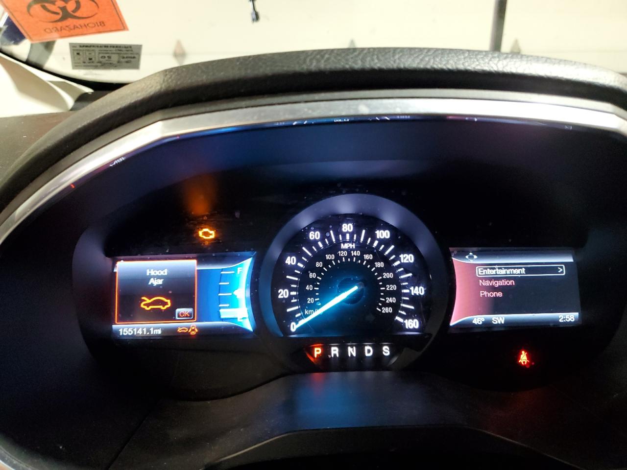 2015 Ford Edge Titanium VIN: 2FMPK4K88FBB01969 Lot: 92465775