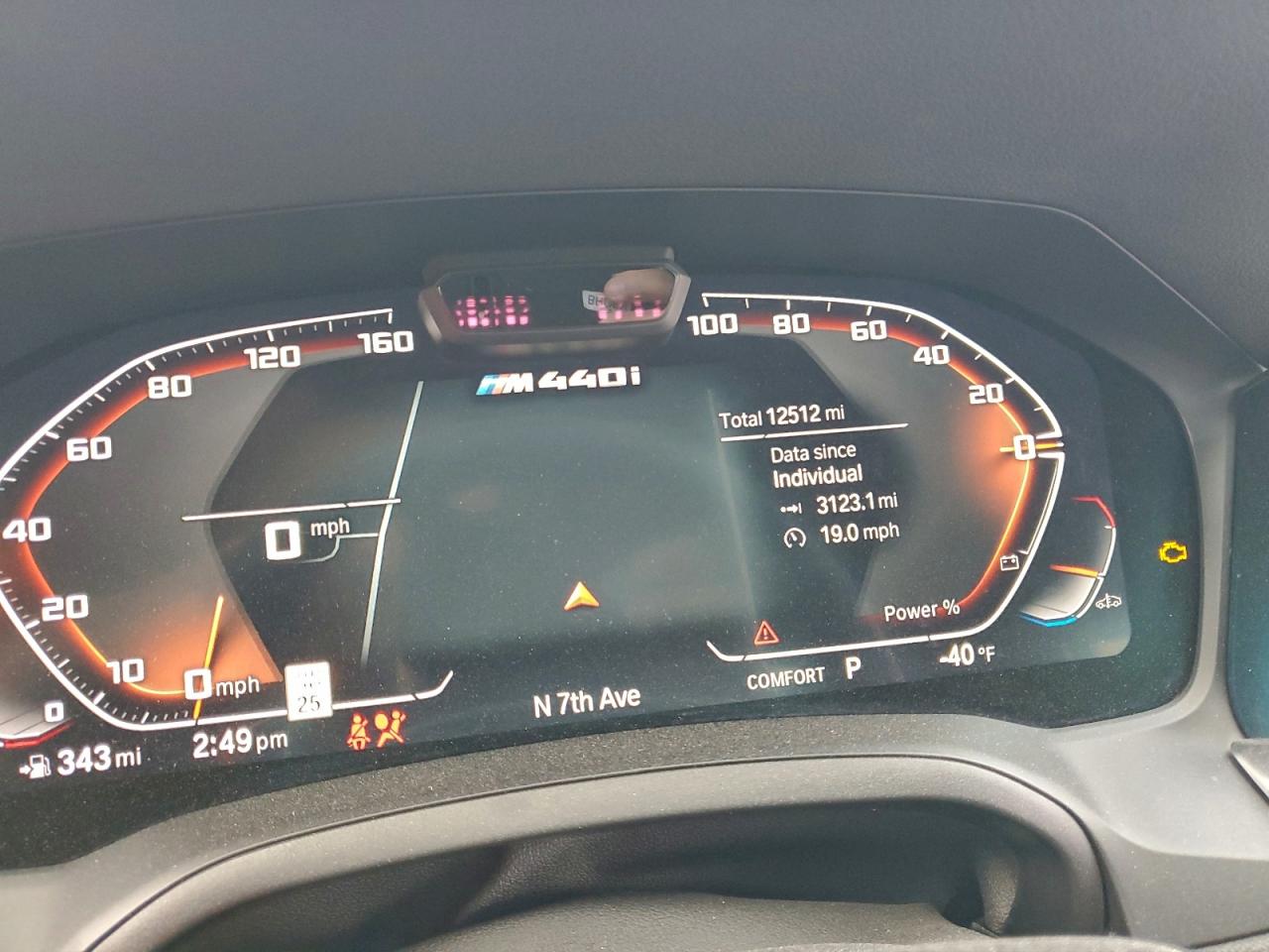 2022 BMW M440I VIN: WBA53AT06NCH99416 Lot: 93266485