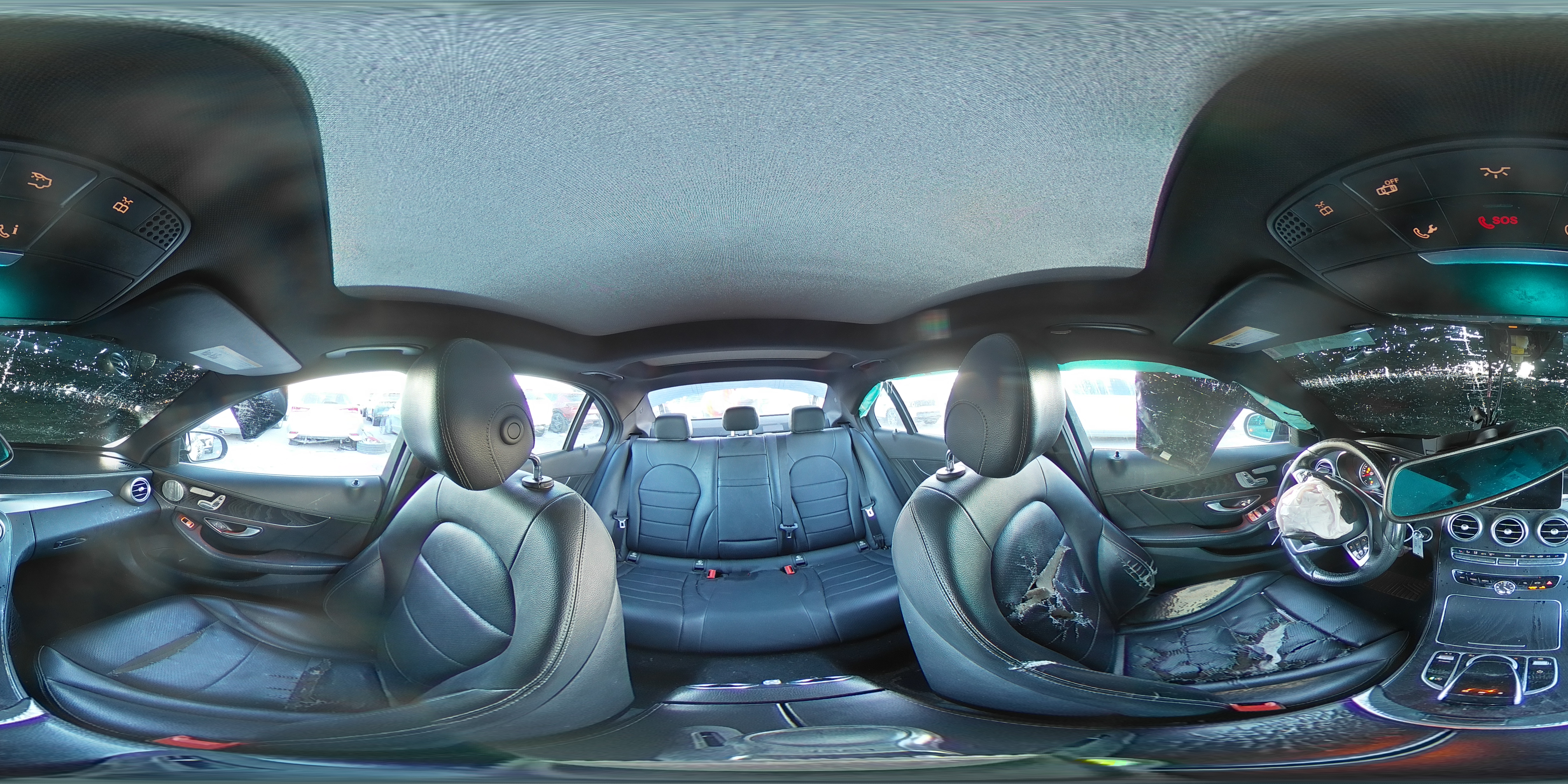 2017 Mercedes-Benz C 300 VIN: 55SWF4JB4HU225968 Lot: 91599035