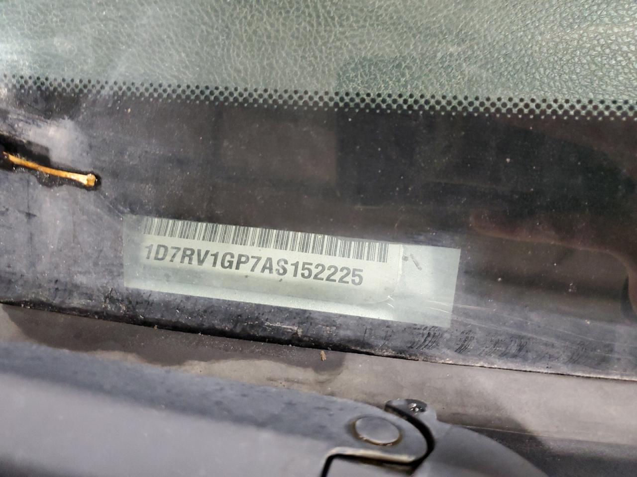 2011 Dodge Ram 1500 VIN: 1D7RV1GP7AS152225 Lot: 91826295