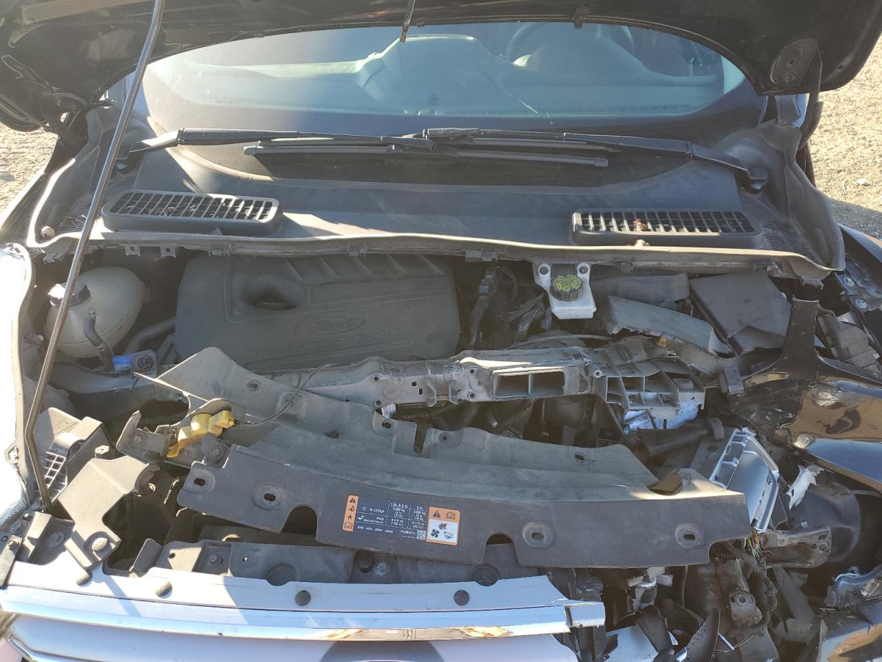 2017 Ford Escape Se VIN: 1FMCU9GD0HUA00384 Lot: 91215555