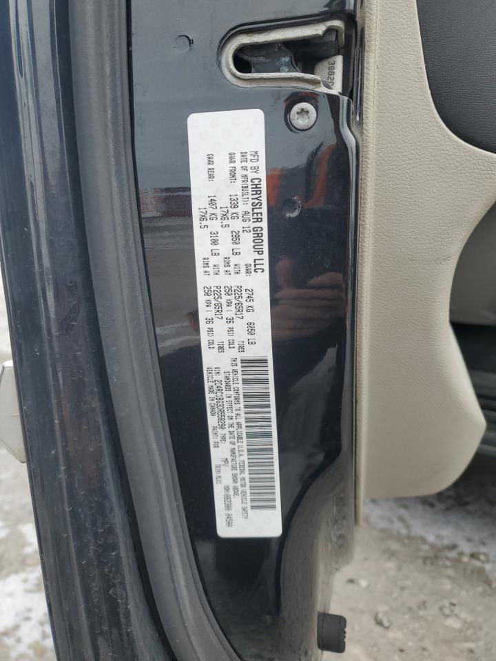 2013 Chrysler Town & Country Touring VIN: 2C4RC1BG3DR558290 Lot: 91967725