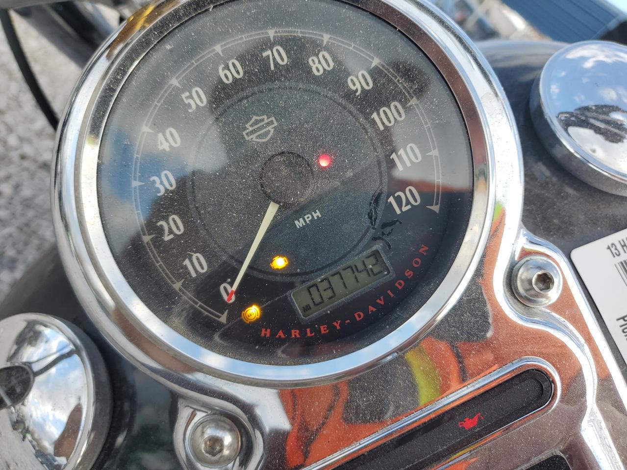 2013 Harley-Davidson Fxdc Dyna Super Glide VIN: 1HD1GV423DC309327 Lot: 91776125