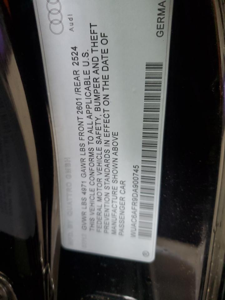 2013 Audi Rs5 VIN: WUAC6AFR9DA900745 Lot: 93223515