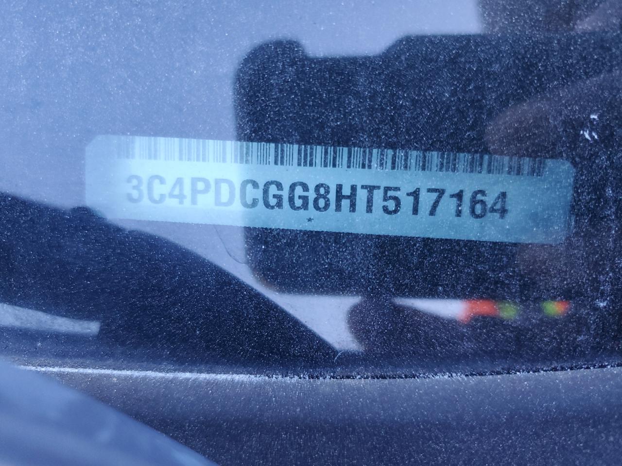 2017 Dodge Journey Crossroad VIN: 3C4PDCGG8HT517164 Lot: 91868665