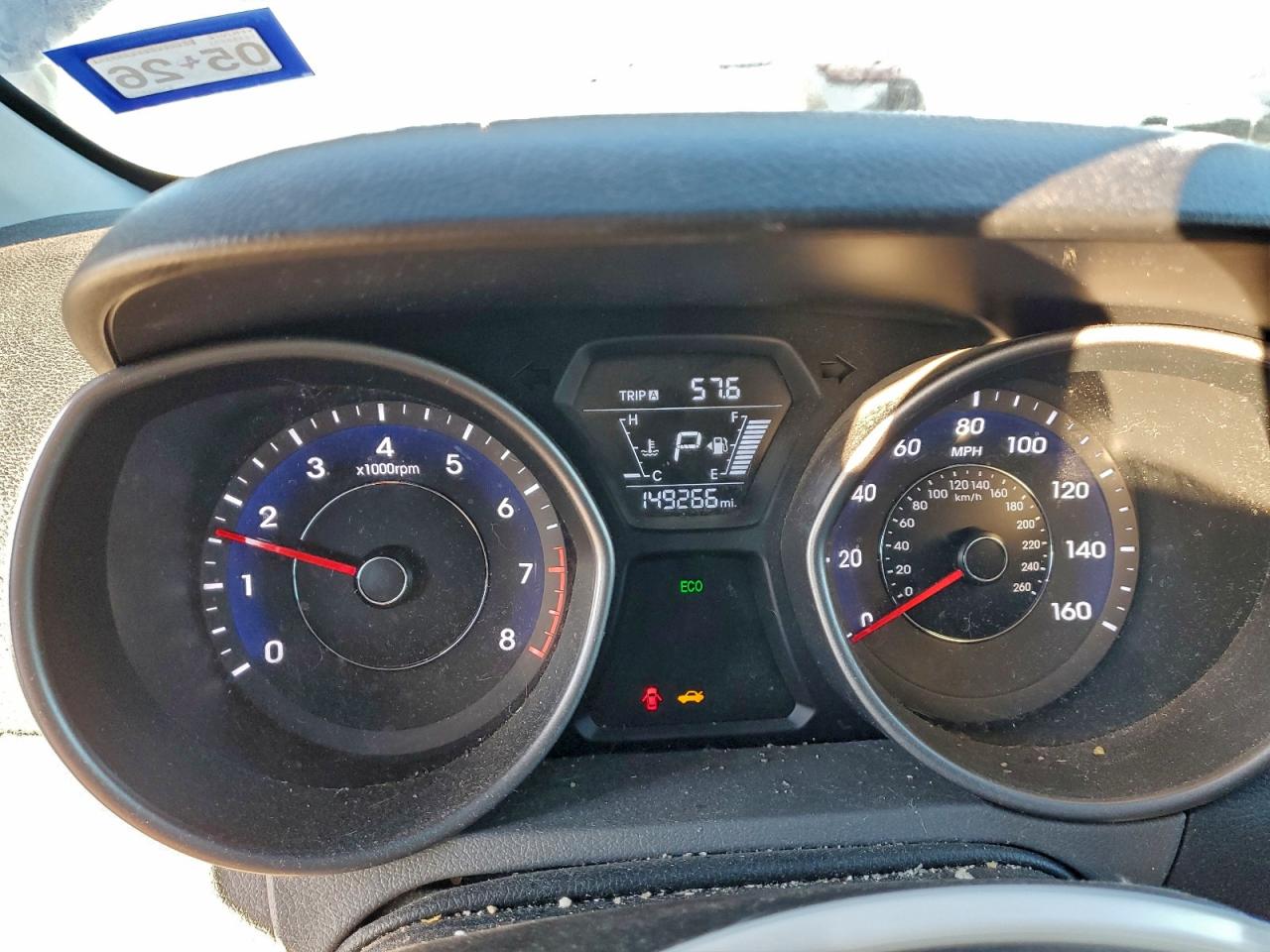 2014 Hyundai Elantra Se VIN: 5NPDH4AE9EH542798 Lot: 94285825