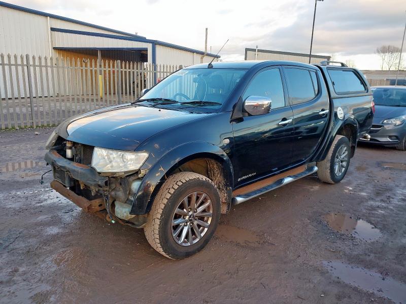 2014 MITSUBISHI L200 DOUBLE CAB DI-D BARBARIAN 4WD 176BHP for sale at Copart WESTBURY