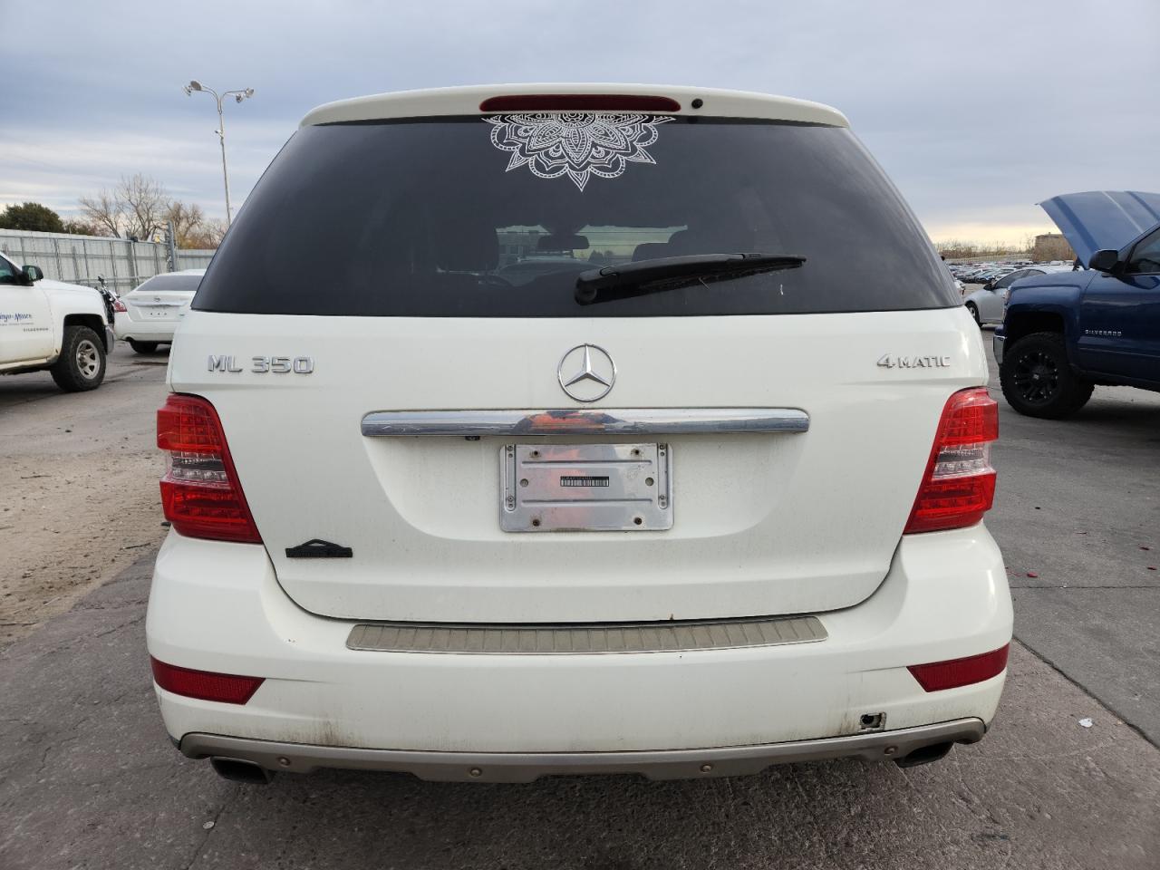 2010 Mercedes-Benz Ml 350 4Matic VIN: 4JGBB8GB7AA609408 Lot: 91718665