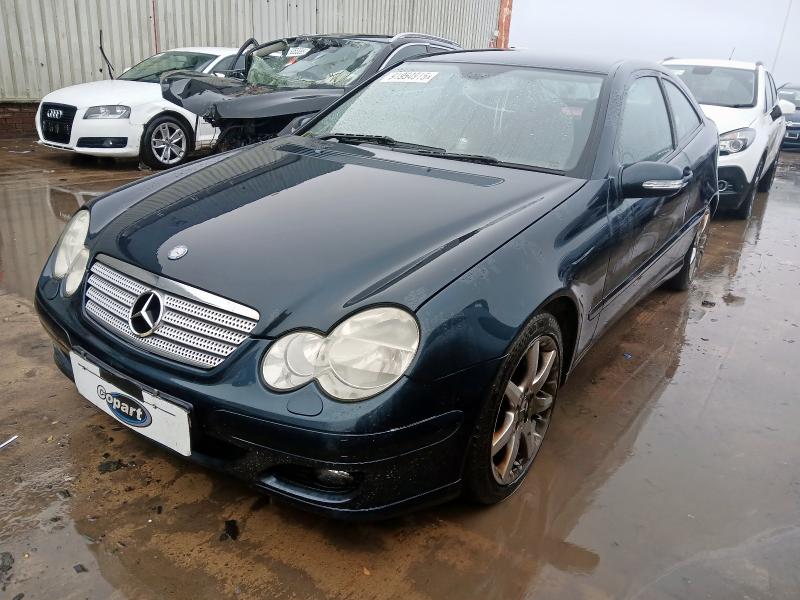 2006 MERCEDES-BENZ C CLASS C220 CDI SE 3DR AUTO for sale at Copart PETERLEE
