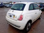 2012 FIAT 500 1.2 LOUNGE 3DR [START STOP] for sale at Copart WESTBURY