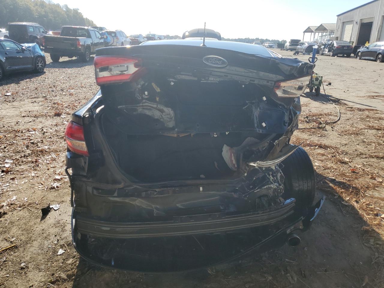 2017 Ford Fusion Se Hybrid VIN: 3FA6P0LU1HR385204 Lot: 93116695