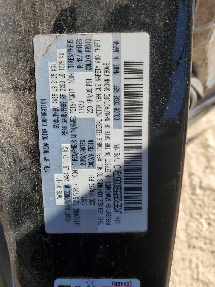 2011 Mazda Cx-7 VIN: JM3ER2B55B0367910 Lot: 91773385