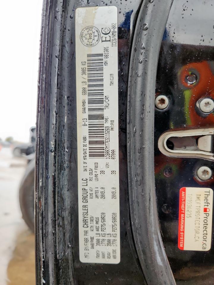 2014 Ram 1500 Sport VIN: 1C6RR7MT7ES115269 Lot: 93872035