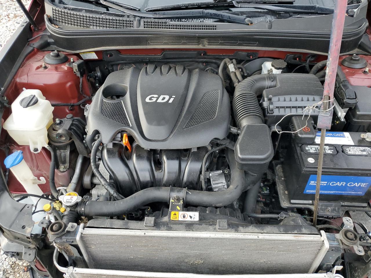 2013 Hyundai Sonata Gls VIN: 5NPEB4AC8DH587704 Lot: 92286775