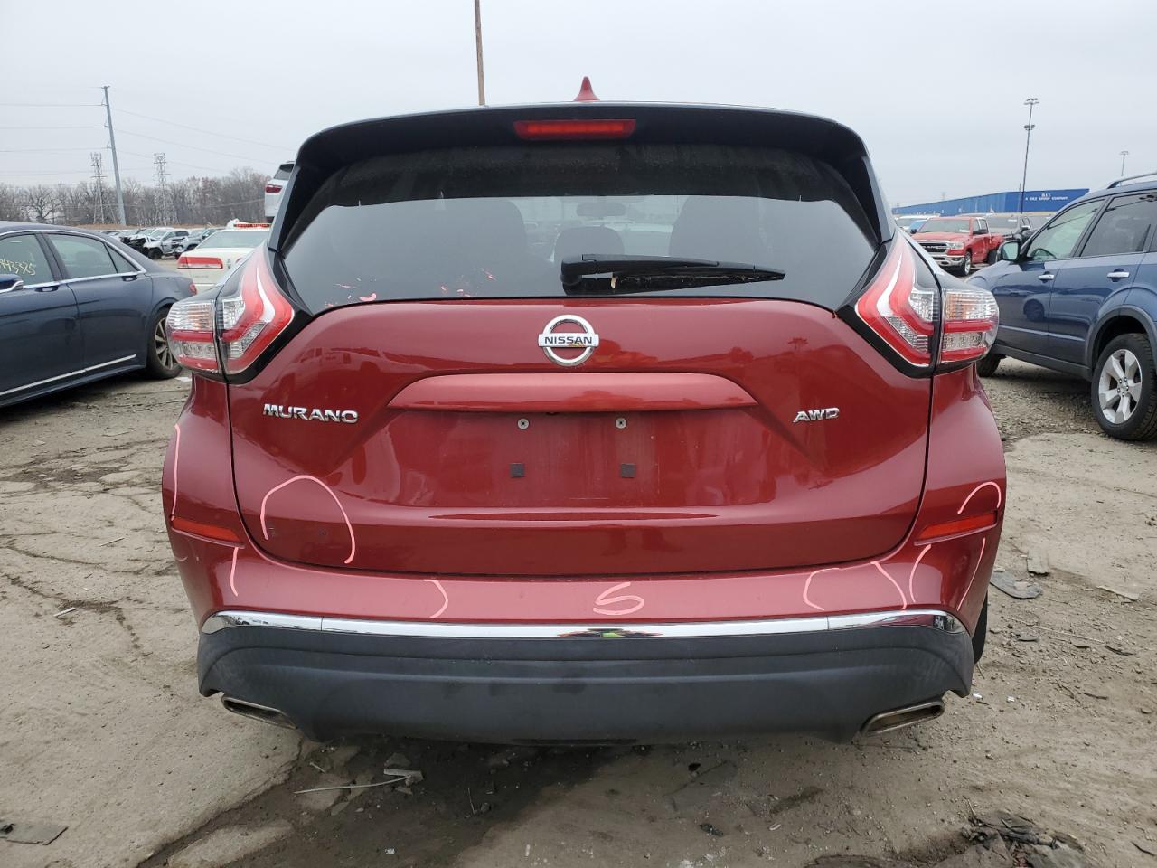 2017 Nissan Murano S VIN: 5N1AZ2MH8HN192039 Lot: 93195525