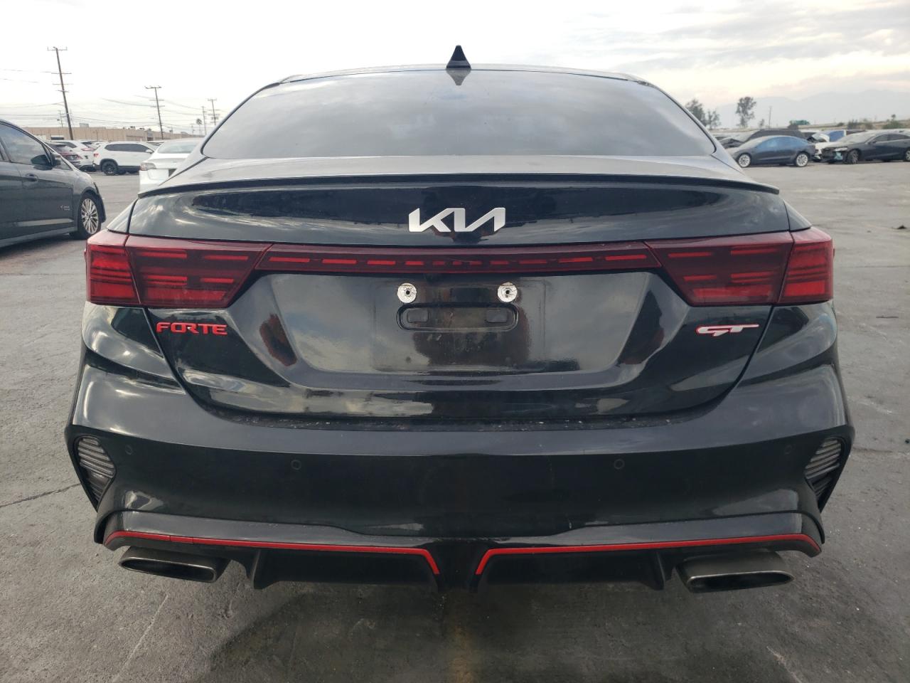 2022 Kia Forte Gt VIN: 3KPF44AC5NE477682 Lot: 92303745
