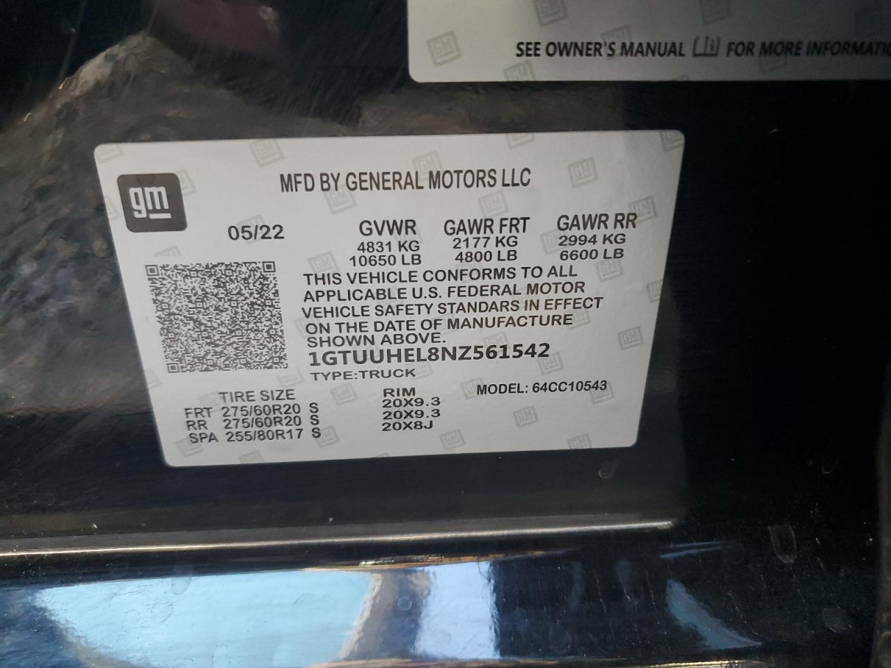 2020 GMC Sierra K1500 Denali Ultimate VIN: 1GTU9FEL6LZ182137 Lot: 90639955