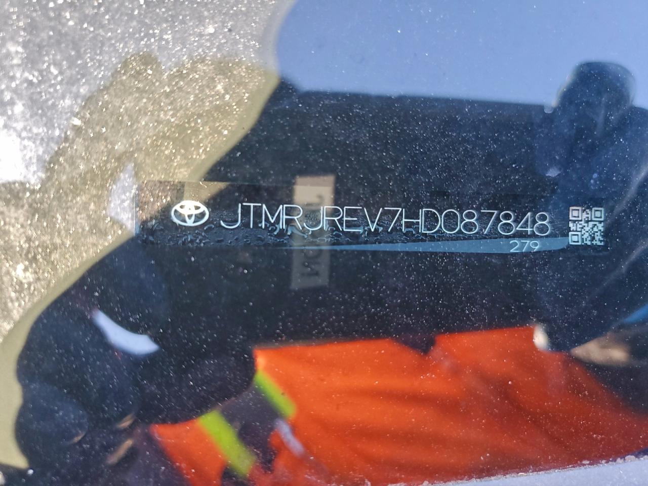 2017 Toyota Rav4 Hv Le VIN: JTMRJREV7HD087848 Lot: 93730945