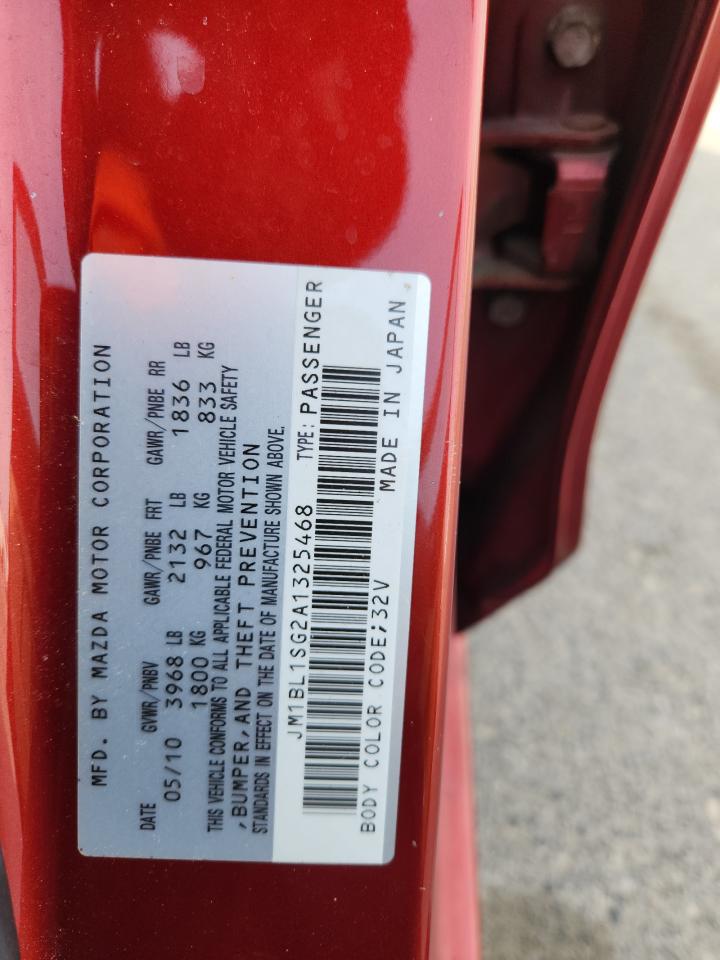 2010 Mazda 3 I VIN: JM1BL1SG2A1325468 Lot: 92091755