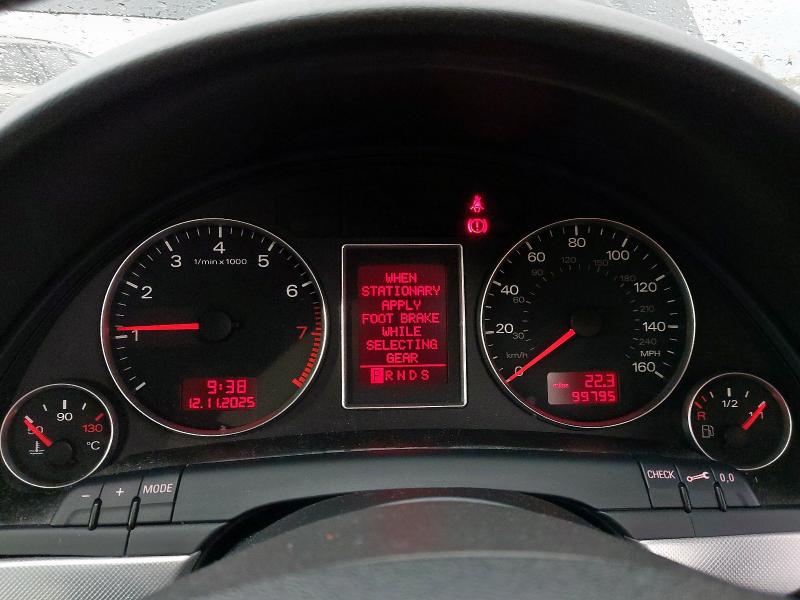 2007 AUDI A4 2.0 S LINE 4DR MULTITRONIC