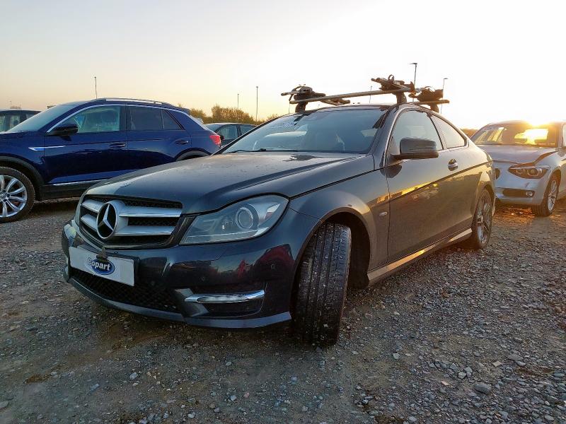 2011 MERCEDES-BENZ C CLASS C220 CDI BLUEEFFICIENCY AMG SPORT 2DR AUTO for sale at Copart CORBY