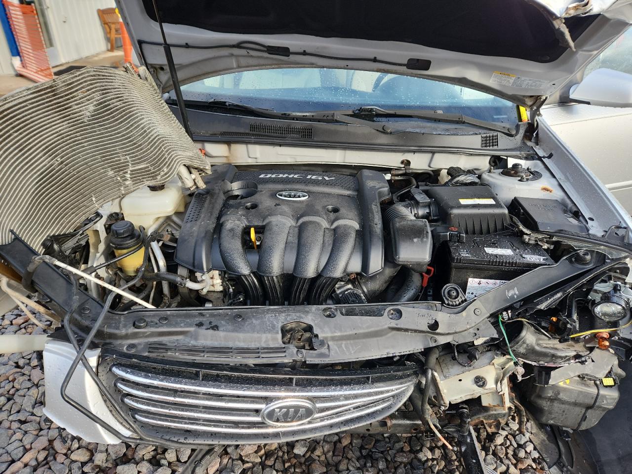 2008 Kia Optima Lx VIN: KNAGE123985270000 Lot: 93258785