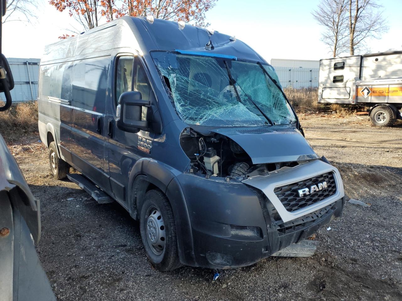 2019 Ram Promaster 3500 Delivery Van VIN: 3C6URVJG9KE564537 Lot: 91595895