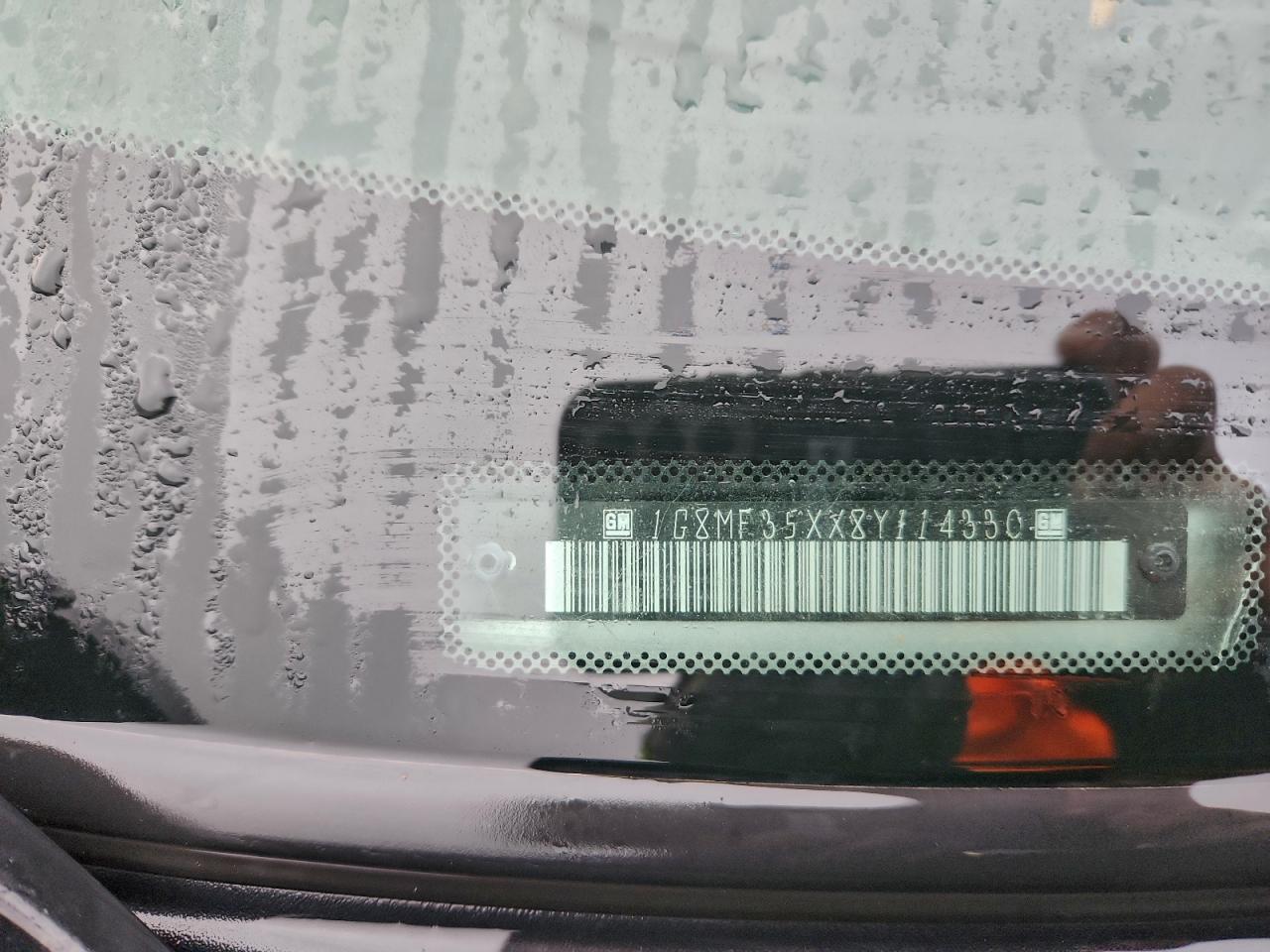 2008 Saturn Sky Redline VIN: 1G8MF35XX8Y114330 Lot: 93633205