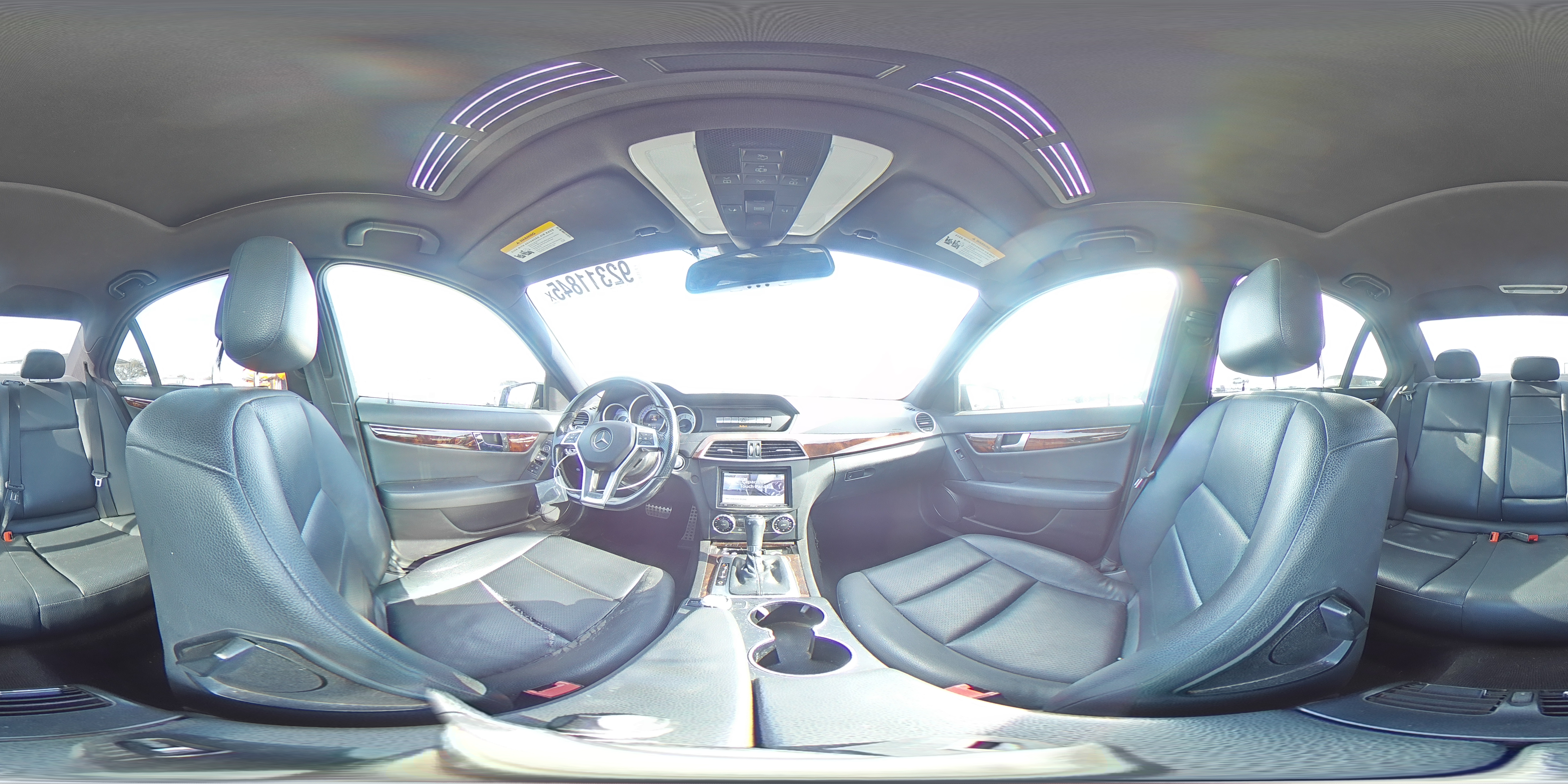 2014 Mercedes-Benz C 250 VIN: WDDGF4HB4ER317749 Lot: 92311845