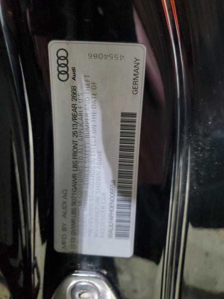 2014 Audi A5 Premium Plus VIN: WAULFAFH0EN005558 Lot: 90893055