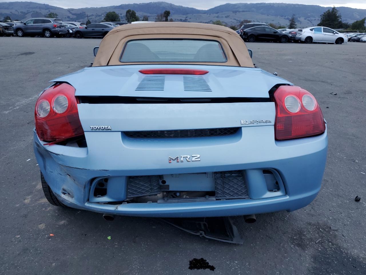 2003 Toyota Mr2 Spyder VIN: JTDFR320930056327 Lot: 93344735