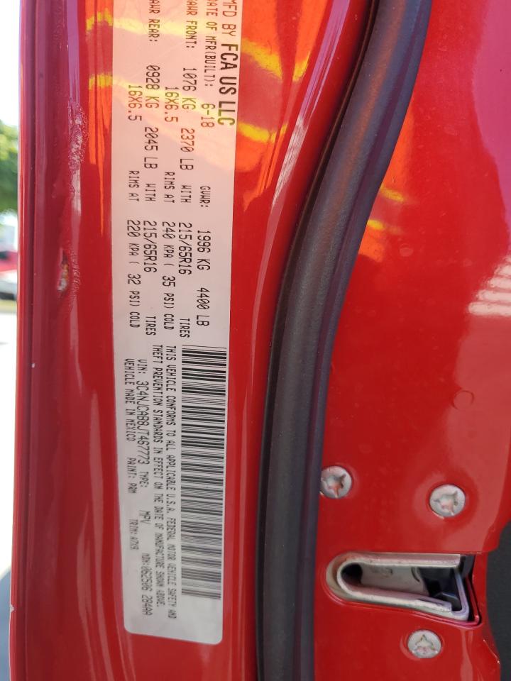 2018 Jeep Compass Sport VIN: 3C4NJCAB8JT467773 Lot: 92956965