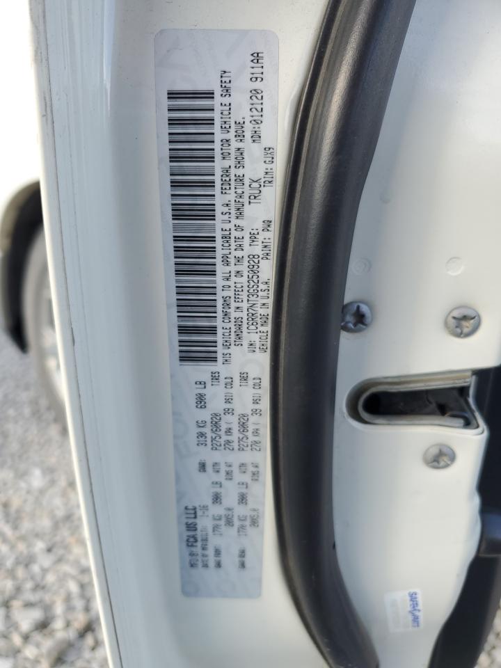 2016 Ram 1500 Laramie VIN: 1C6RR7NT3GS250928 Lot: 92375085