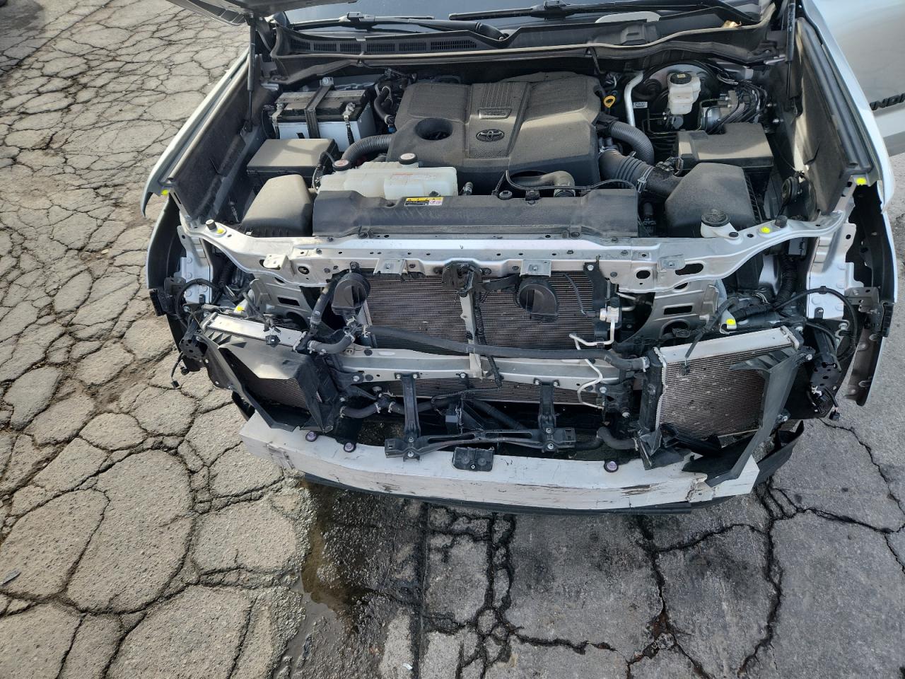 2022 Toyota Tundra Crewmax Sr VIN: 5TFLA5DB0NX055677 Lot: 93077205