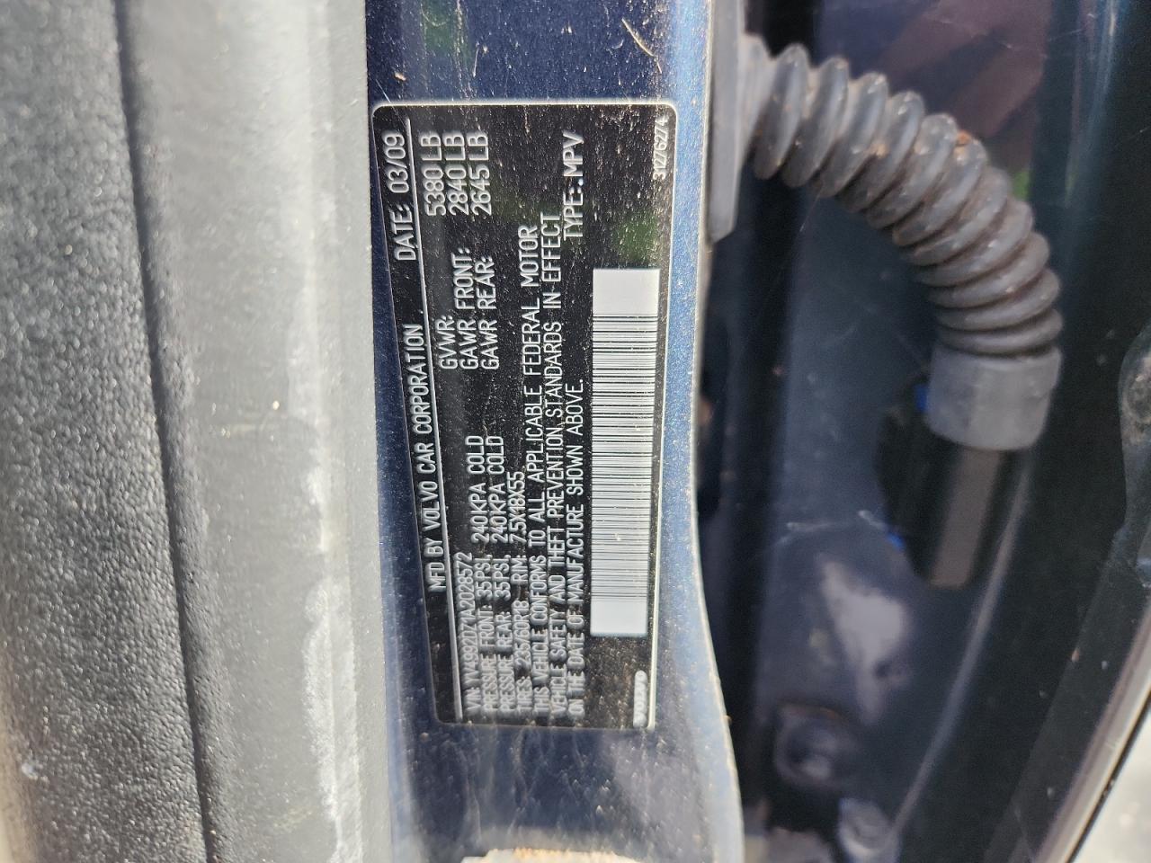 2010 Volvo Xc60 T6 VIN: YV4992DZ1A2028572 Lot: 93210855