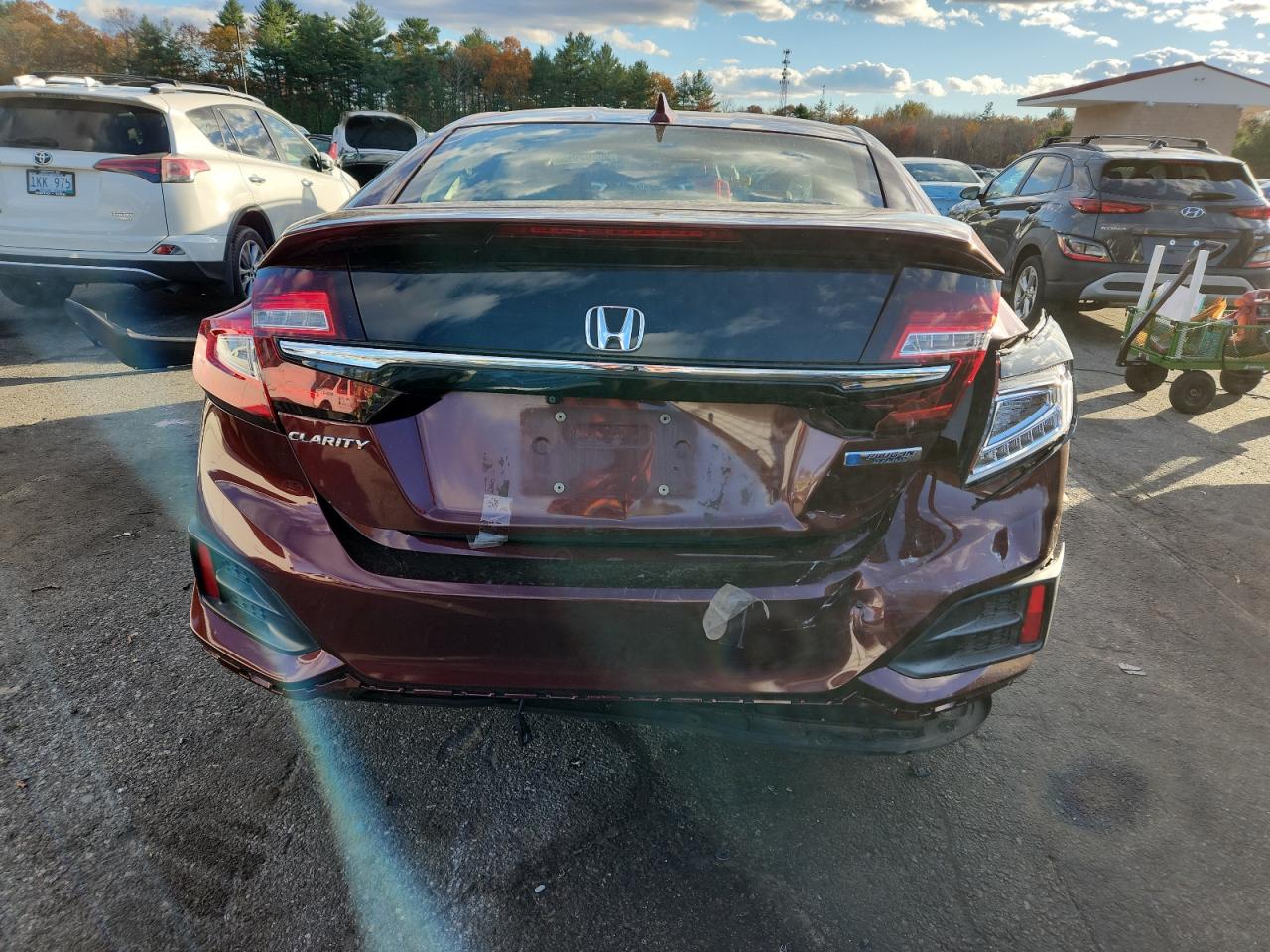 2018 Honda Clarity VIN: JHMZC5F10JC013177 Lot: 90667915