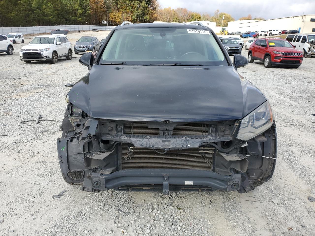 2012 Volkswagen Touareg V6 VIN: WVGEF9BP8CD011887 Lot: 91819775