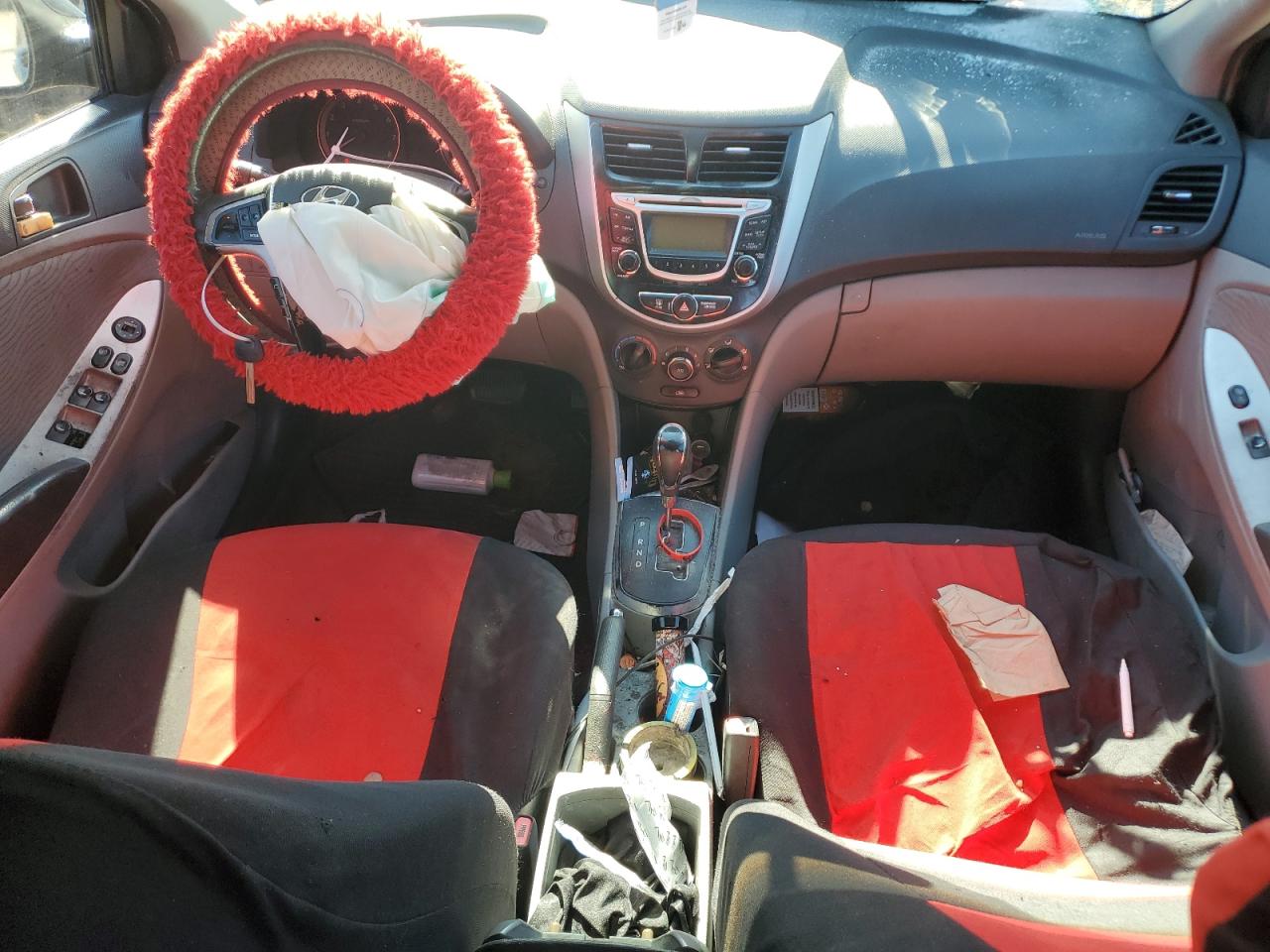 2013 Hyundai Accent Gls VIN: KMHCU4AEXDU330452 Lot: 92225695