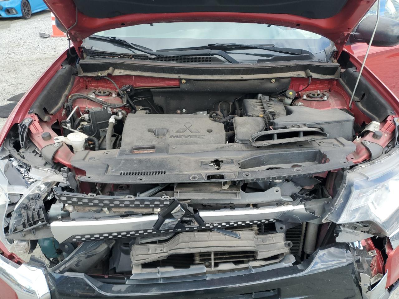 2019 Mitsubishi Outlander Es VIN: JA4AD2A3XKZ016342 Lot: 91780945