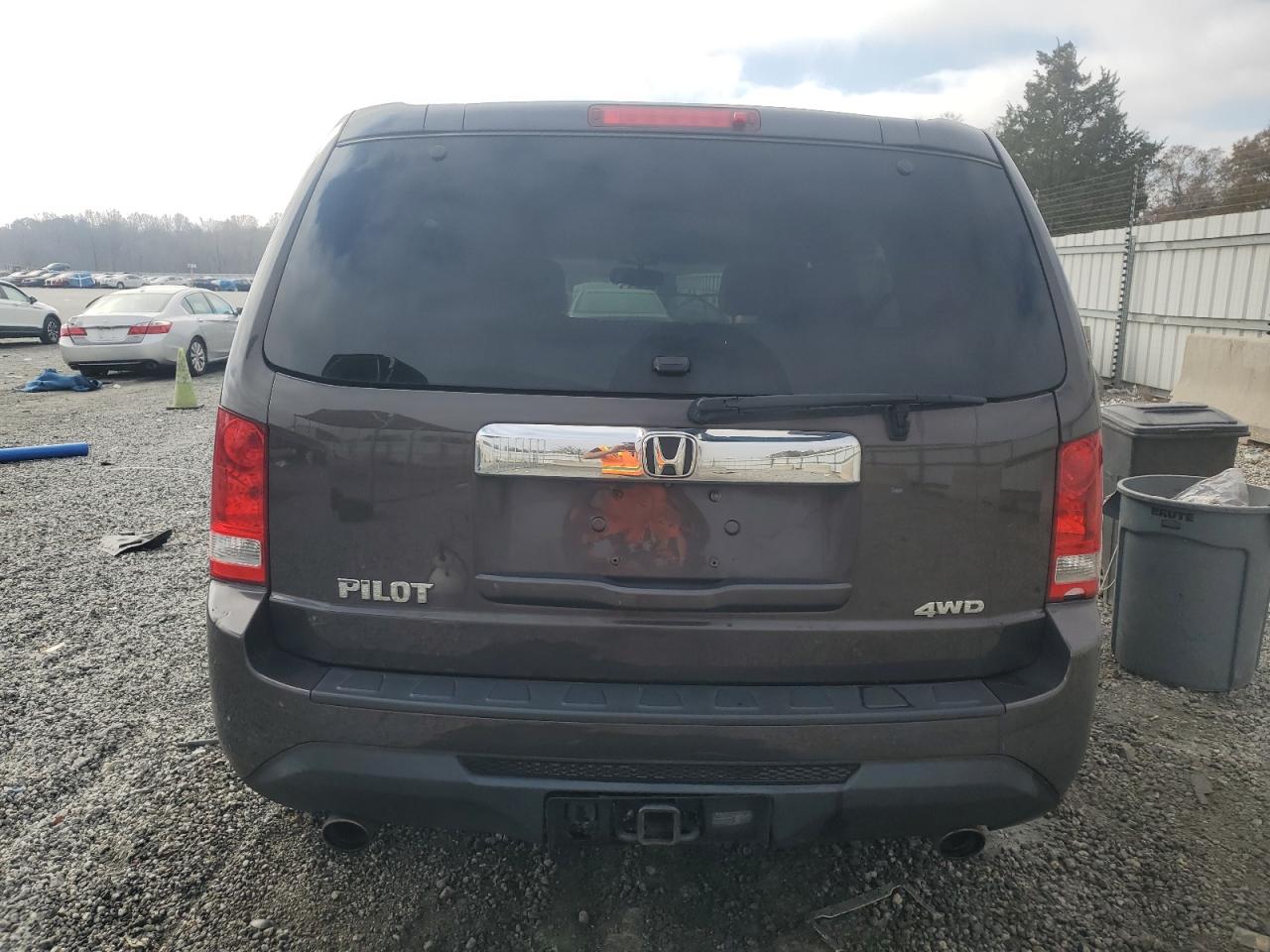 2012 Honda Pilot Exl VIN: 5FNYF4H54CB025255 Lot: 93175185