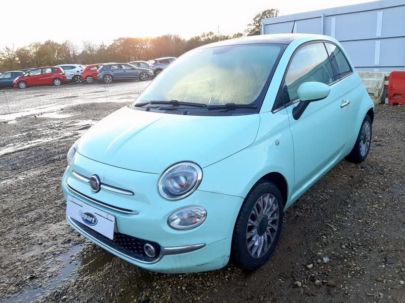 2016 FIAT 500 1.2 LOUNGE 3DR for sale at Copart COLCHESTER