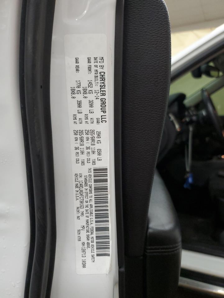 2015 Dodge Durango Sxt VIN: 1C4RDJAGXFC730163 Lot: 90834675