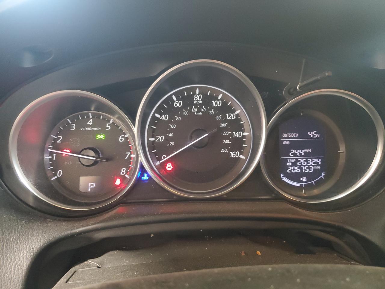 2016 Mazda Cx-5 Gt VIN: JM3KE4DY1G0676668 Lot: 93640525