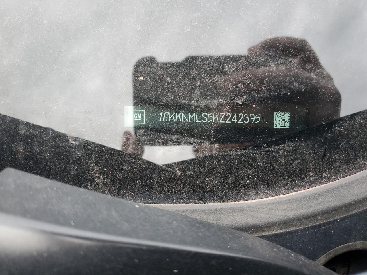 2019 GMC Acadia Slt-1 VIN: 1GKKNMLS5KZ242395 Lot: 92296495