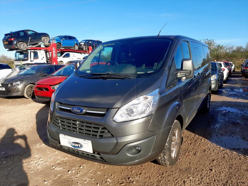 2017 FORD TRANSIT CUSTOM 2.0 TDCI 170PS LOW ROOF D/CAB LIMITED VAN for sale at Copart BRISTOL