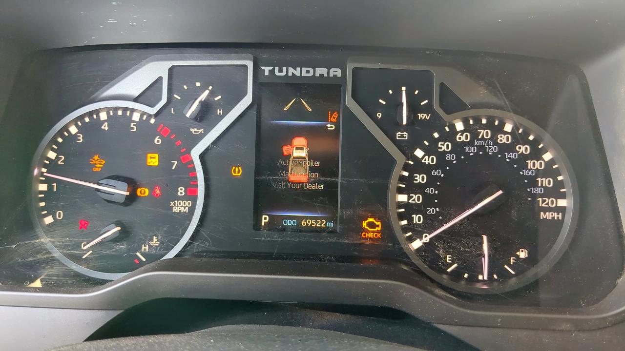 2023 Toyota Tundra Crewmax Sr VIN: 5TFLA5AB1PX023358 Lot: 91829715